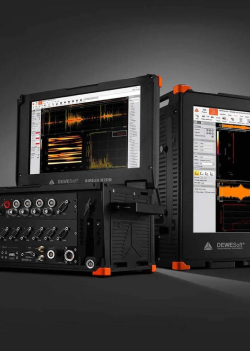 Sunrobo technician installing industrial servo stabilizer